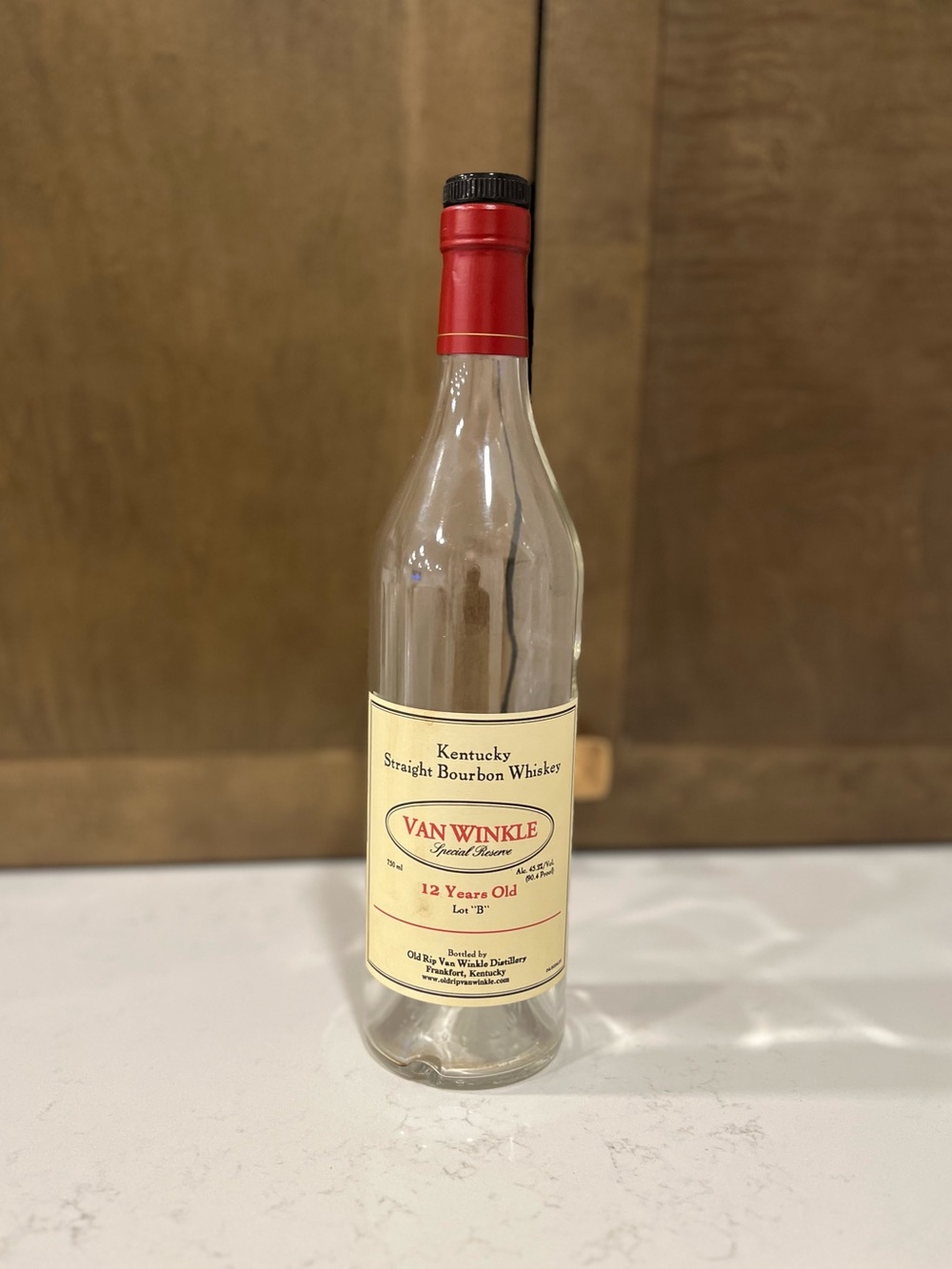 12-Year Old Kentucky Straight Bourbon Whiskey - Unwashed Bottle